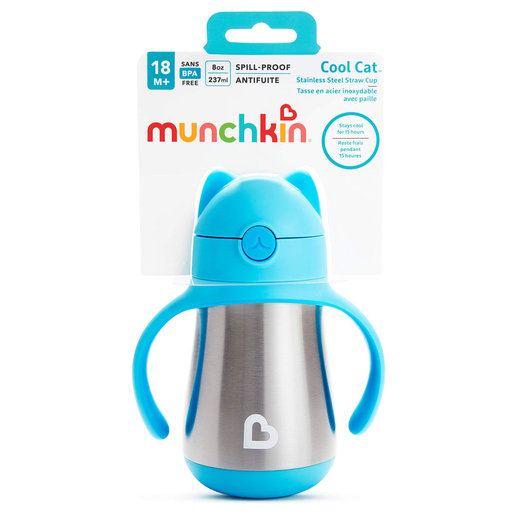 Munchkin vaso Cool Cat en picnic mantiene bebida fría