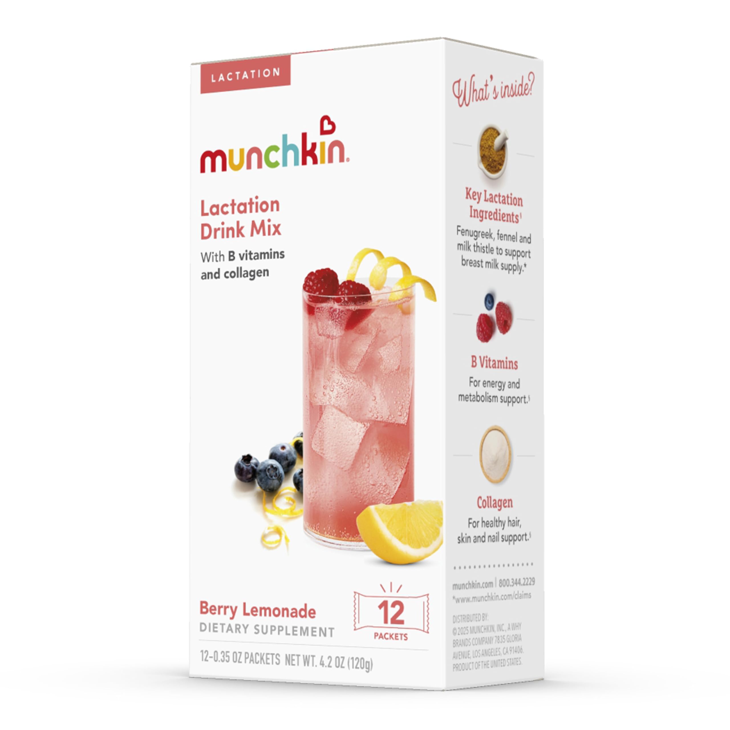 Munchkin sobres dentro de pañalera, solución portátil para mamá