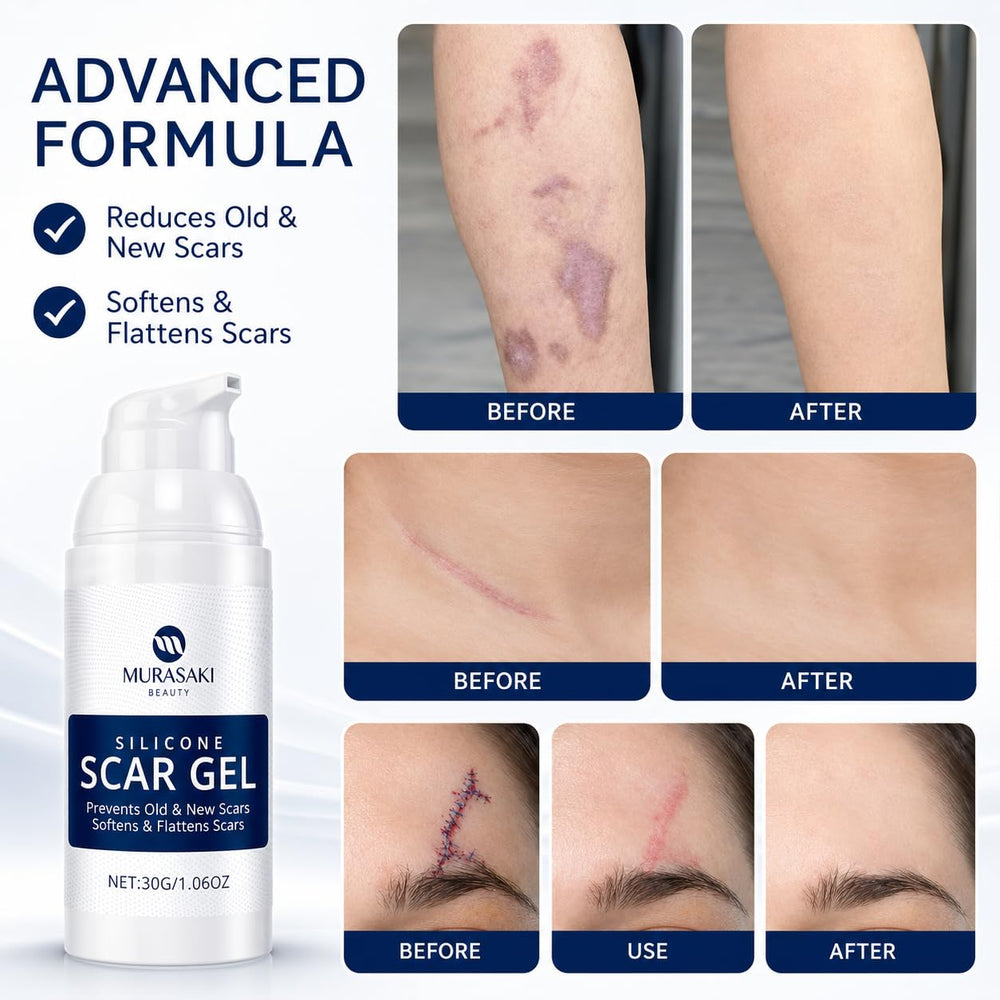 MURASAKI BEAUTY gel textura cristalina demostrando absorción rápida