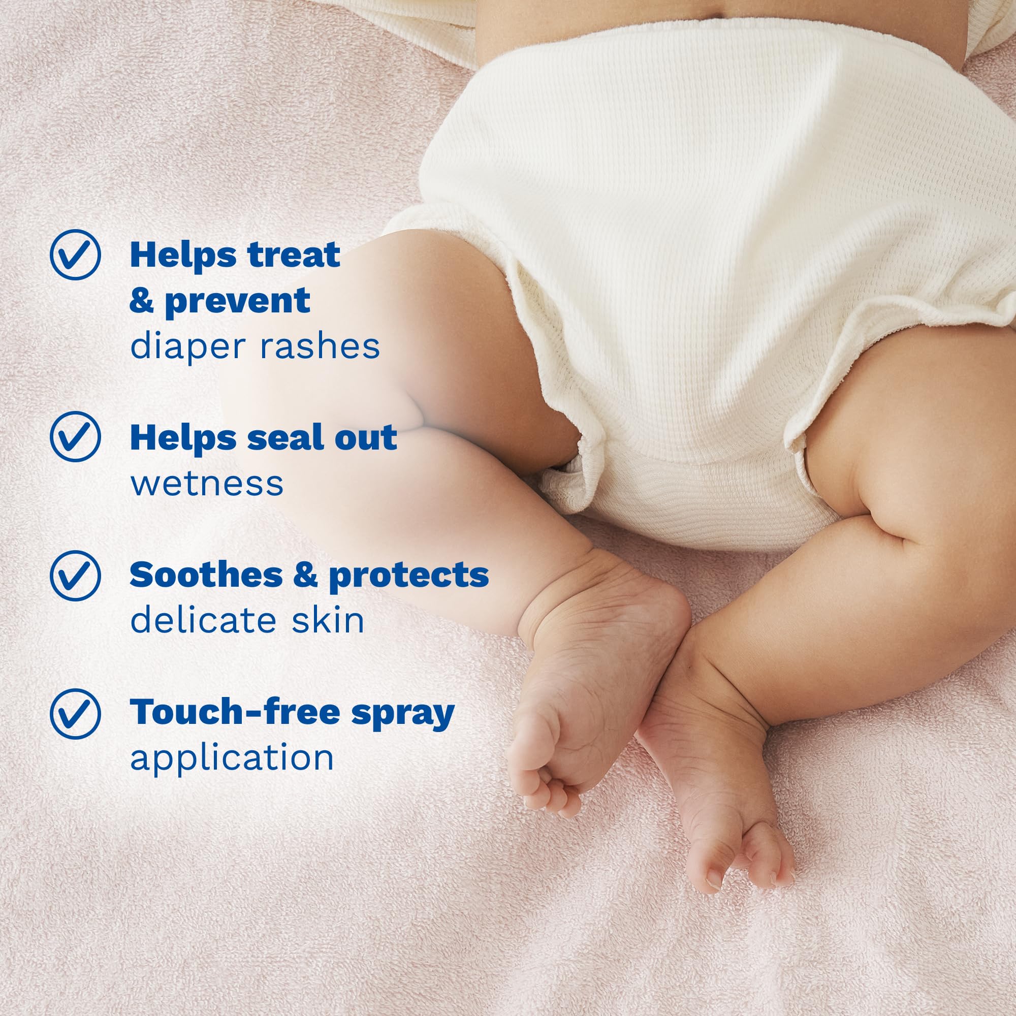 Mustela boquilla en detalle para aplicación sin contacto y rápida