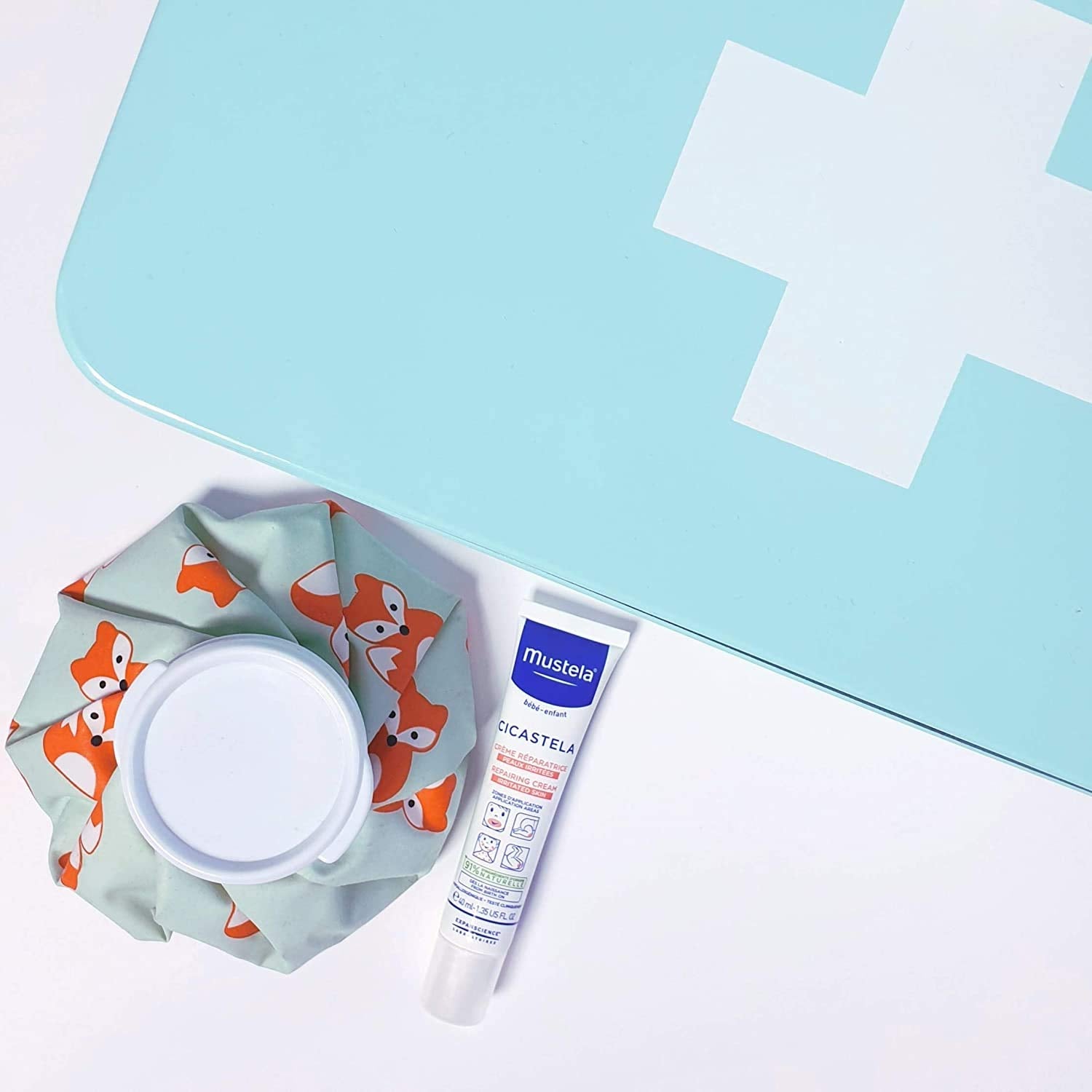 Mustela Cicastela tamaño del tubo 40 ml para uso familiar