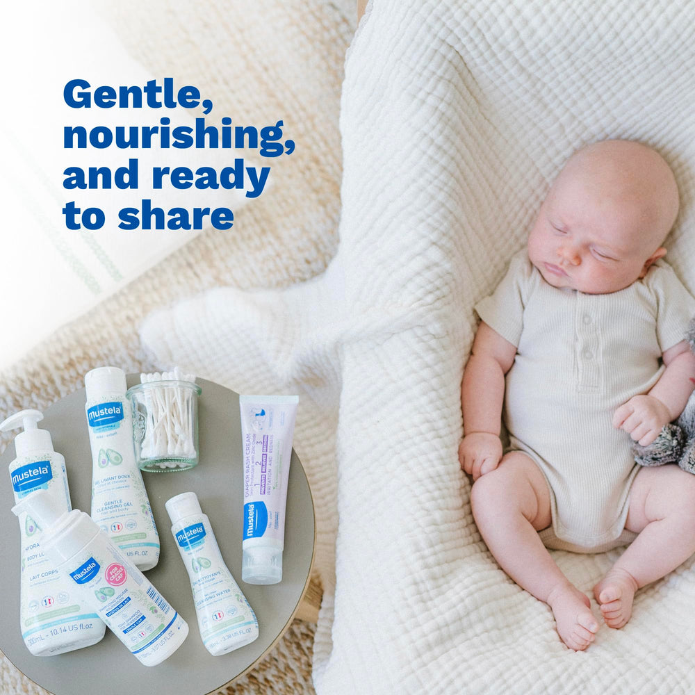 Mustela loción Hydra Bébé botella, hidratación duradera para la piel