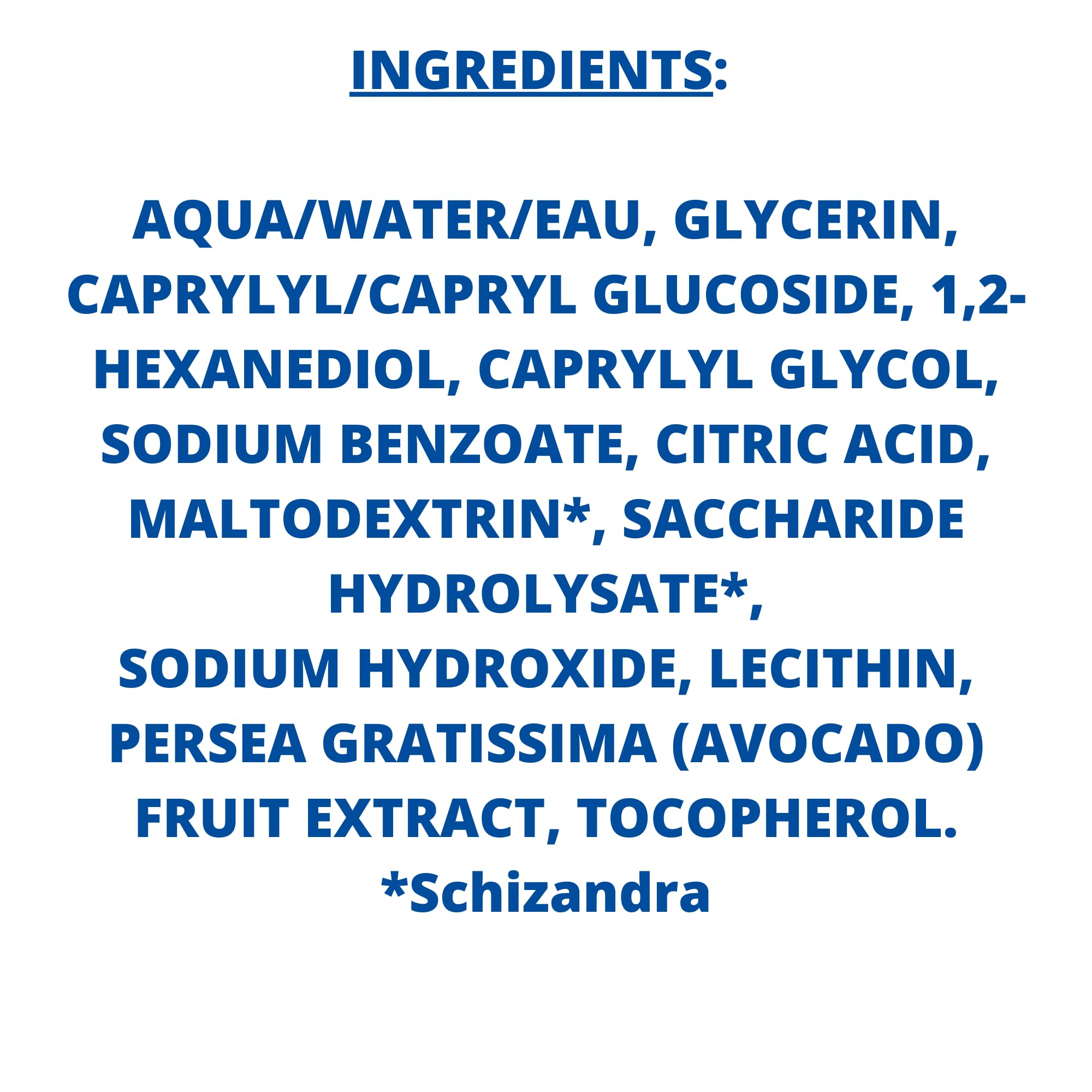 Mustela packaging lateral del envase de 300 ml para identificar producto
