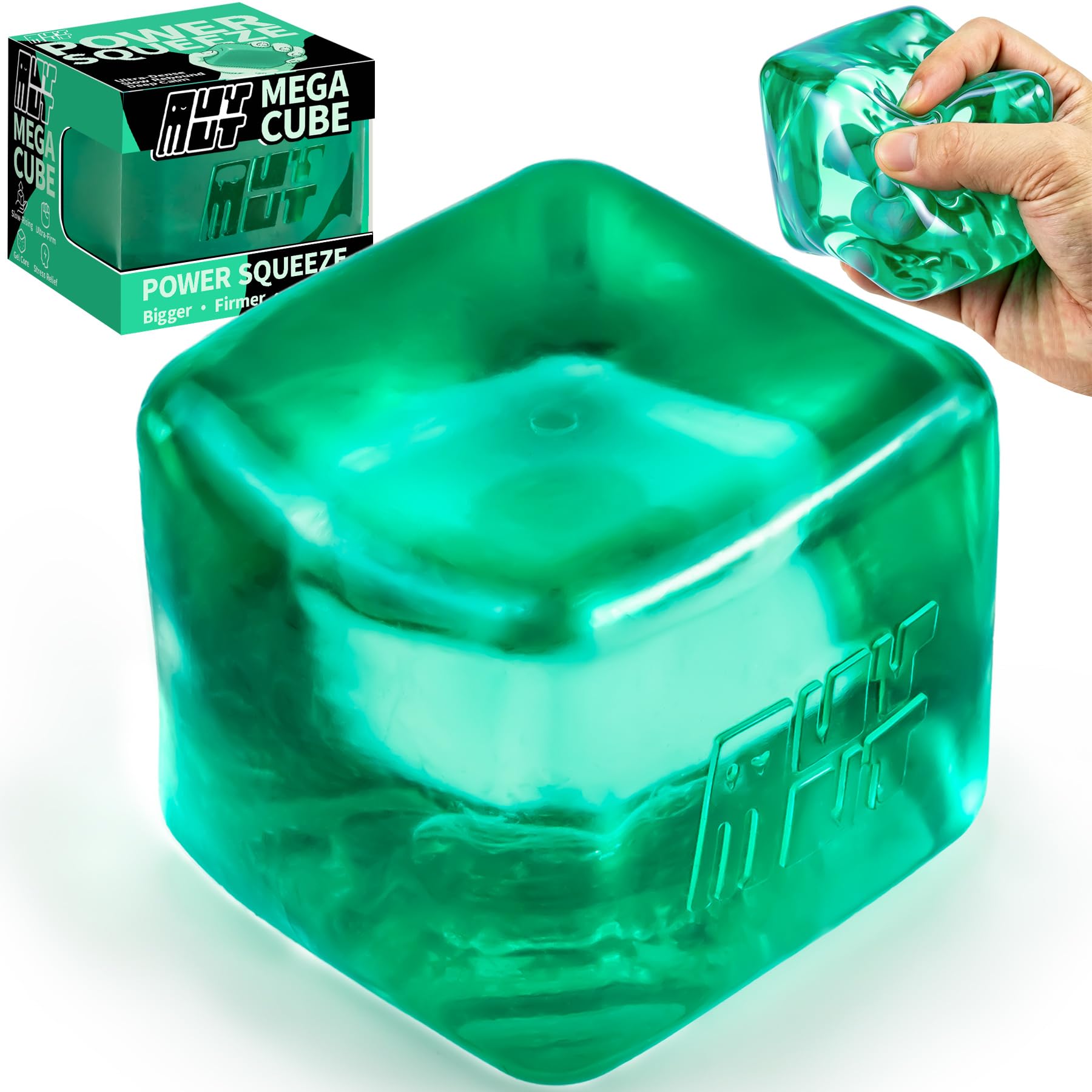 MUYMUT cubo MEGA frente con empaque listo y protección para regalo
