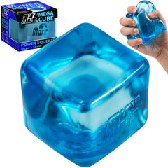 MUYMUT cubo MEGA frontal mostrando tamaño y color azul, ideal para manos grandes