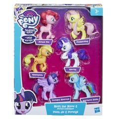 My Little Pony detalle de crines y rostros de las figuras que muestra calidad y resistencia