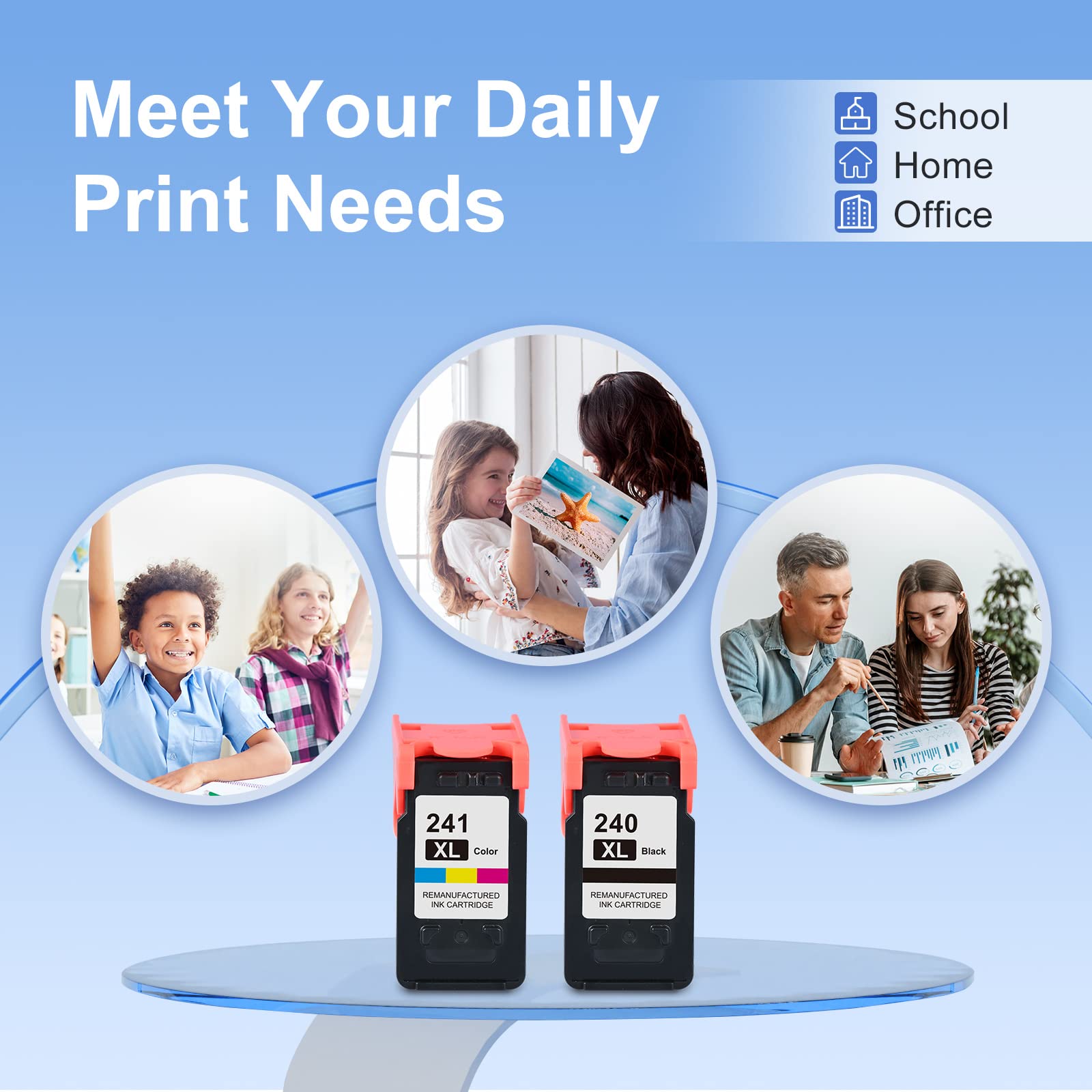 myCartridge SUPRINT empaque con garantía y accesorios listos para instalar