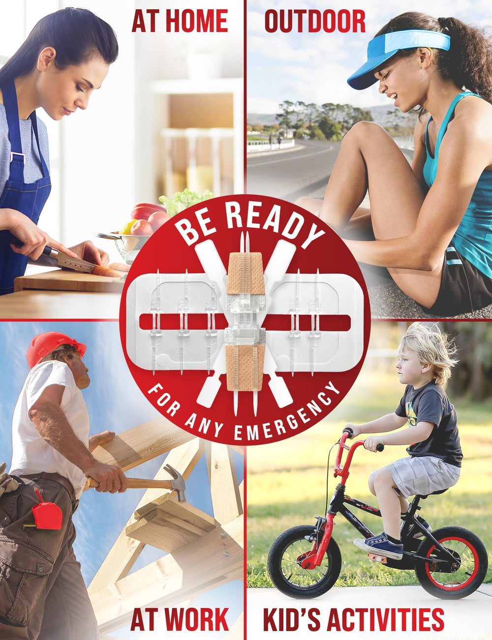 MYHELP kit en mochila listo para emergencias al aire libre