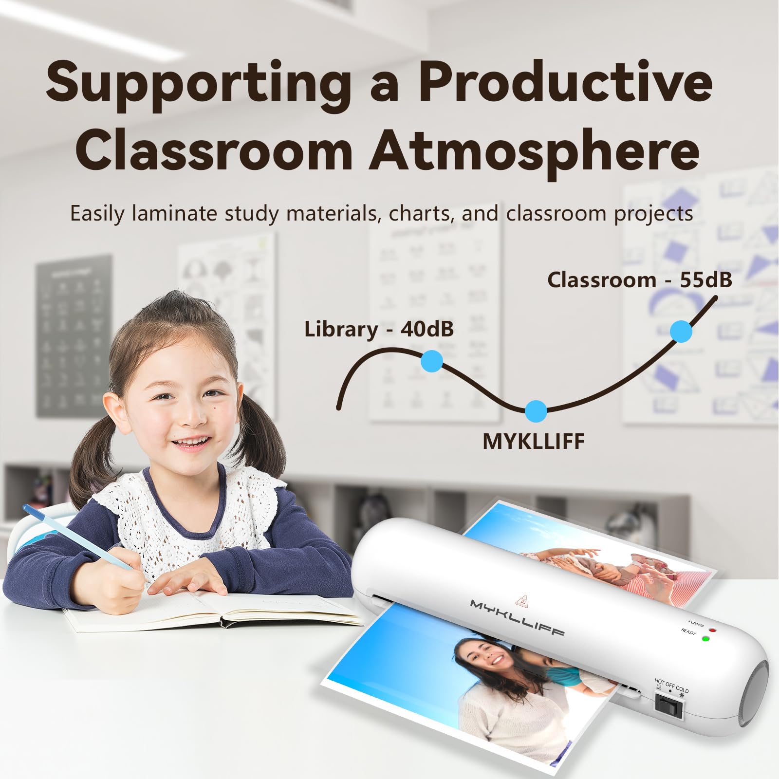 MYKLLIFF kit con fundas incluidas, completo para proyectos escolares