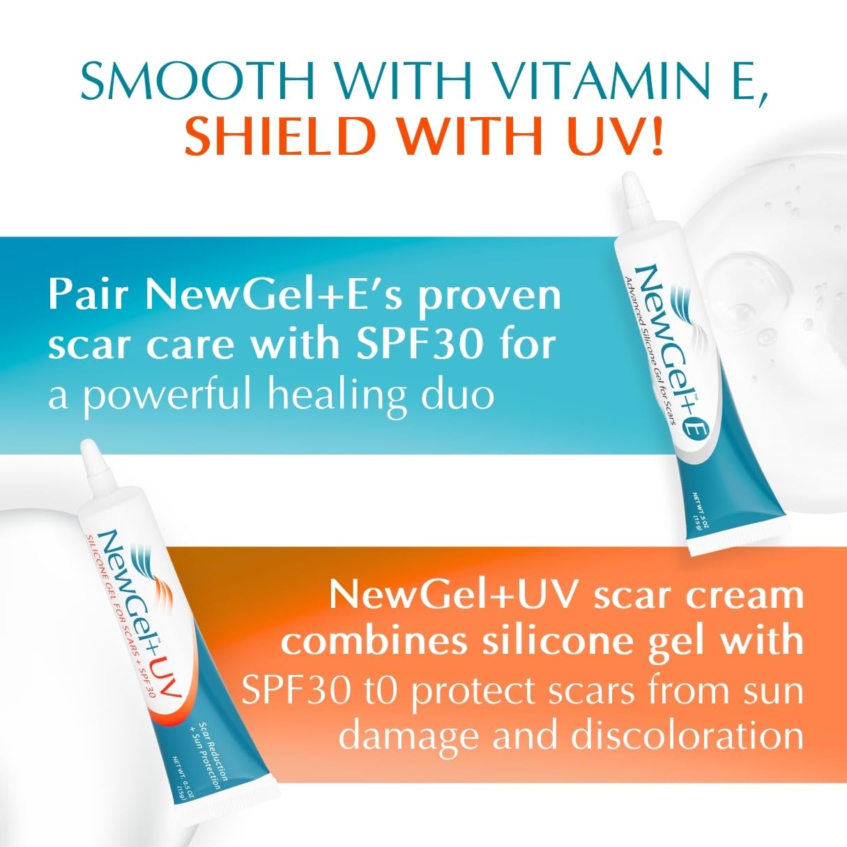 MyNewGel detalle de etiqueta con ingredientes clínicos y beneficios claros