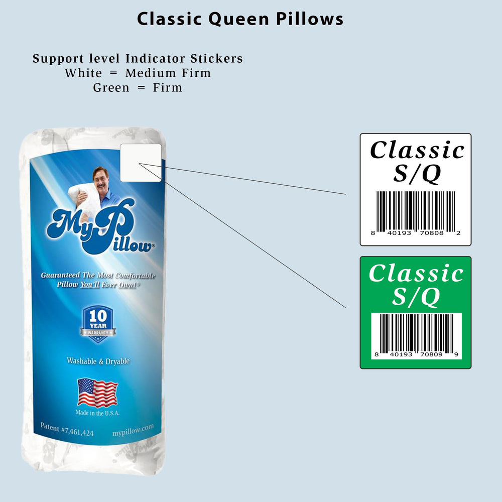 MyPillow persona usando almohada boca abajo con sensación de suavidad