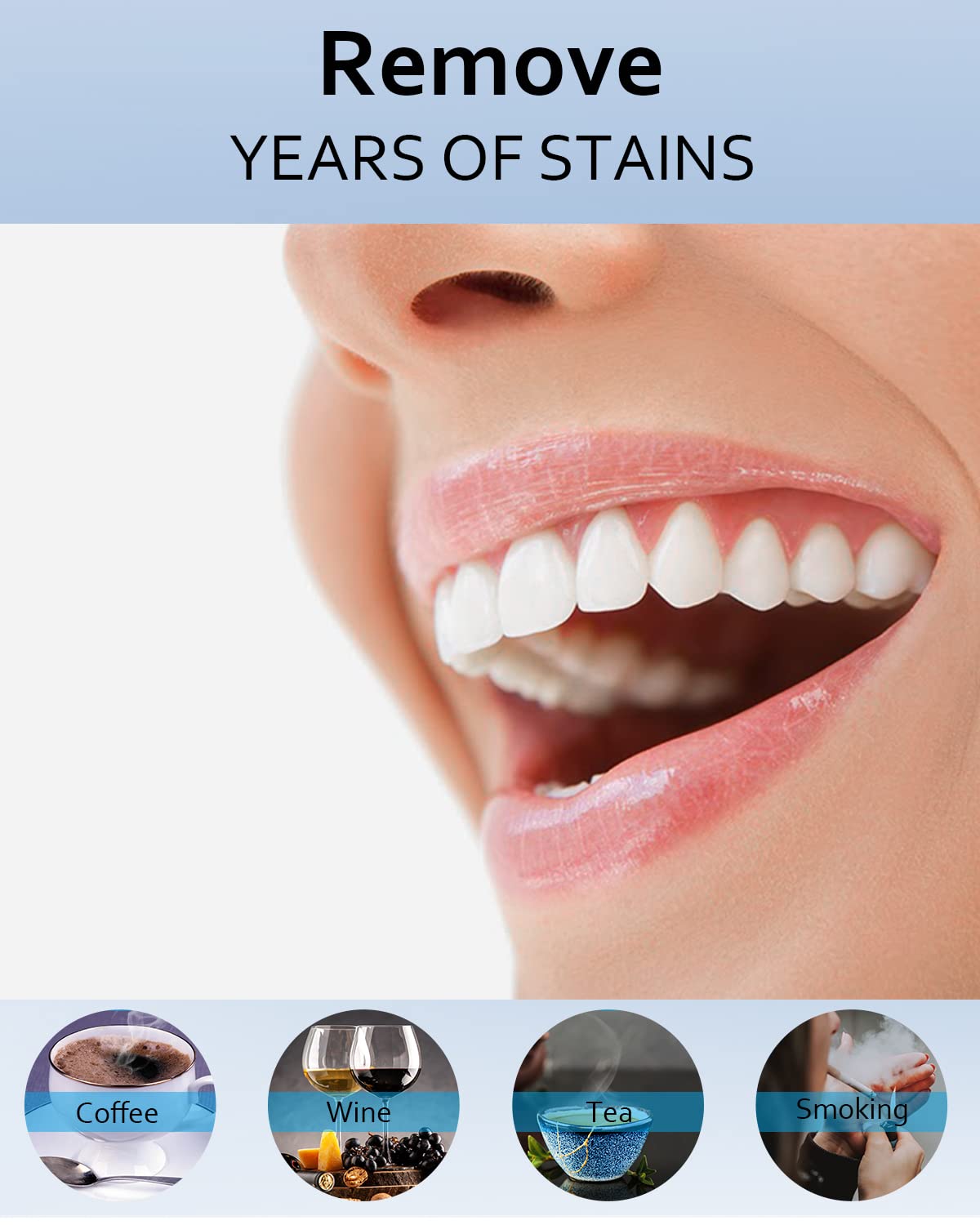 MySmile bolígrafo en mano para apreciar tamaño portátil y uso cómodo