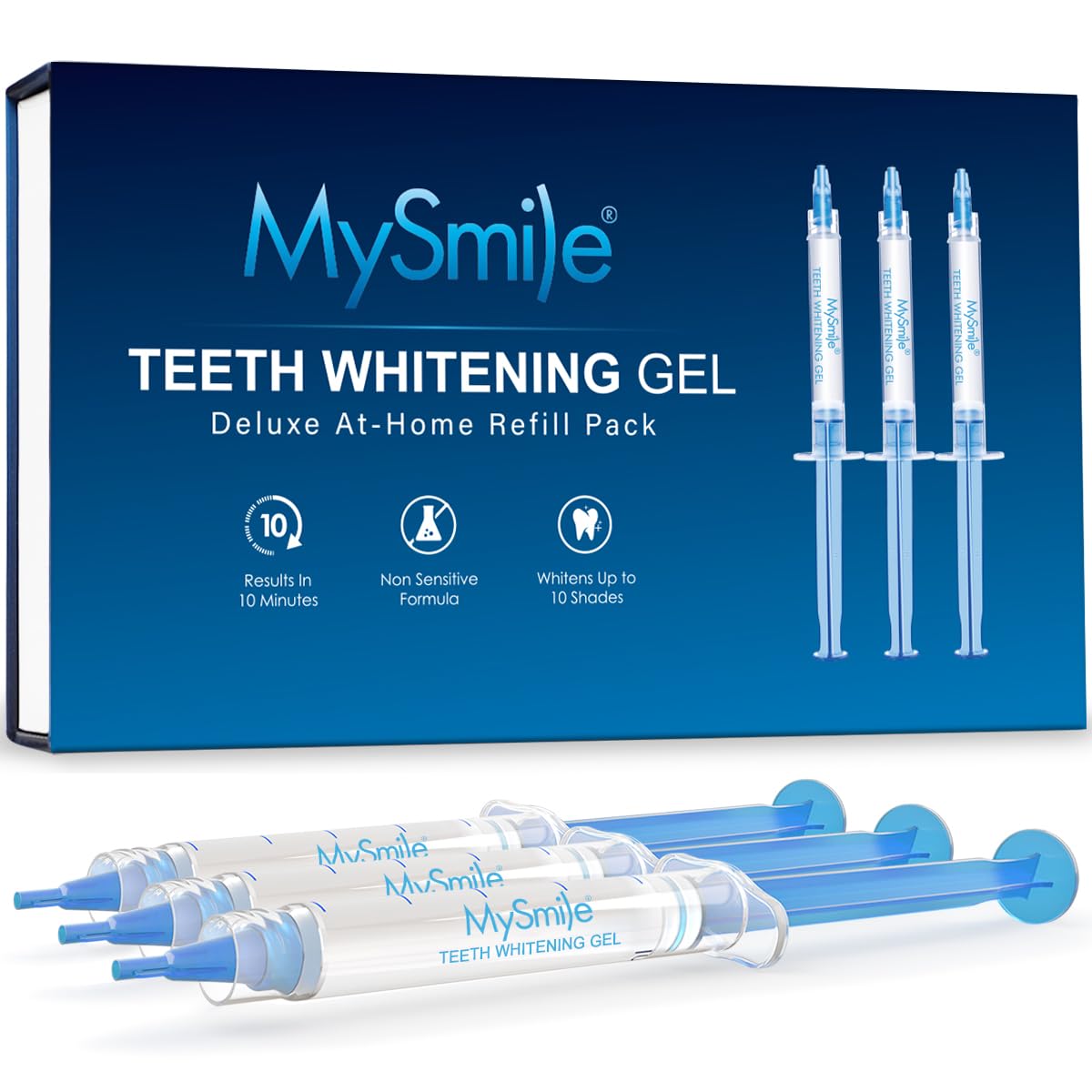 MySmile paquete frontal de recambios de gel con ventaja de múltiples aplicaciones