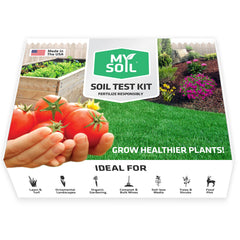 MySoil sampling tools close-up with clear instructions for accurate collection