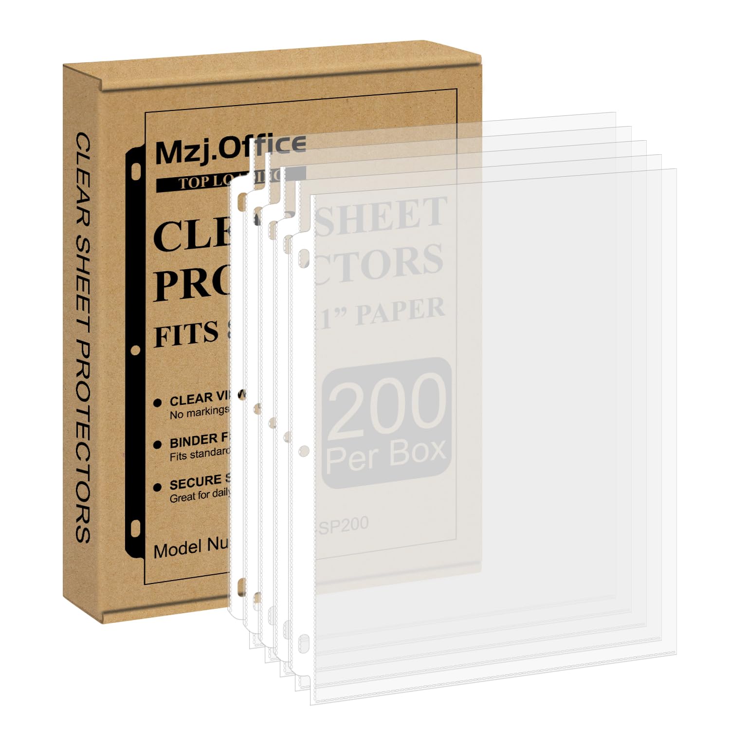 Mzj.Office funda frontal del pack clara mostrando protección profesional