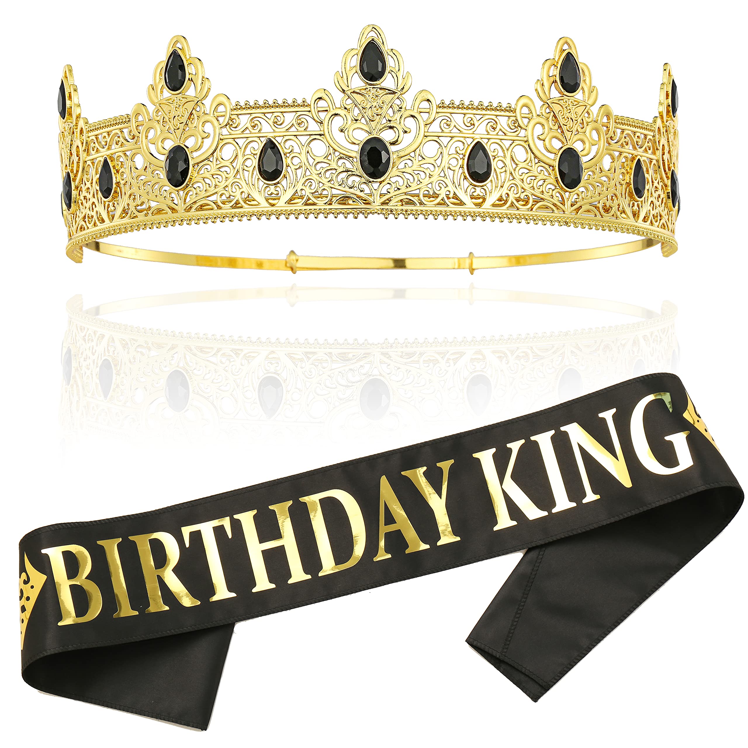 NA King Crown vista frontal en caja mostrando regalo elegante