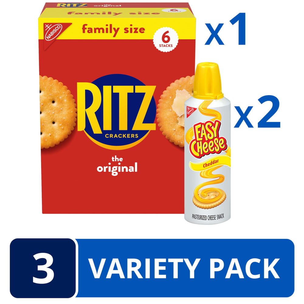 NABISCO Easy Cheese lata frontal lista para aplicar queso fácilmente