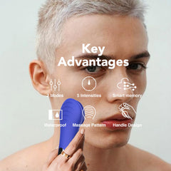 NågraCoola CLIE reverso con relieves para masaje y mejor absorción de serums