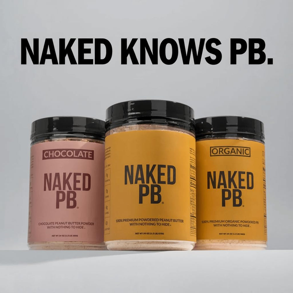NAKED polvo incorporado en receta healthy con sabor tostado