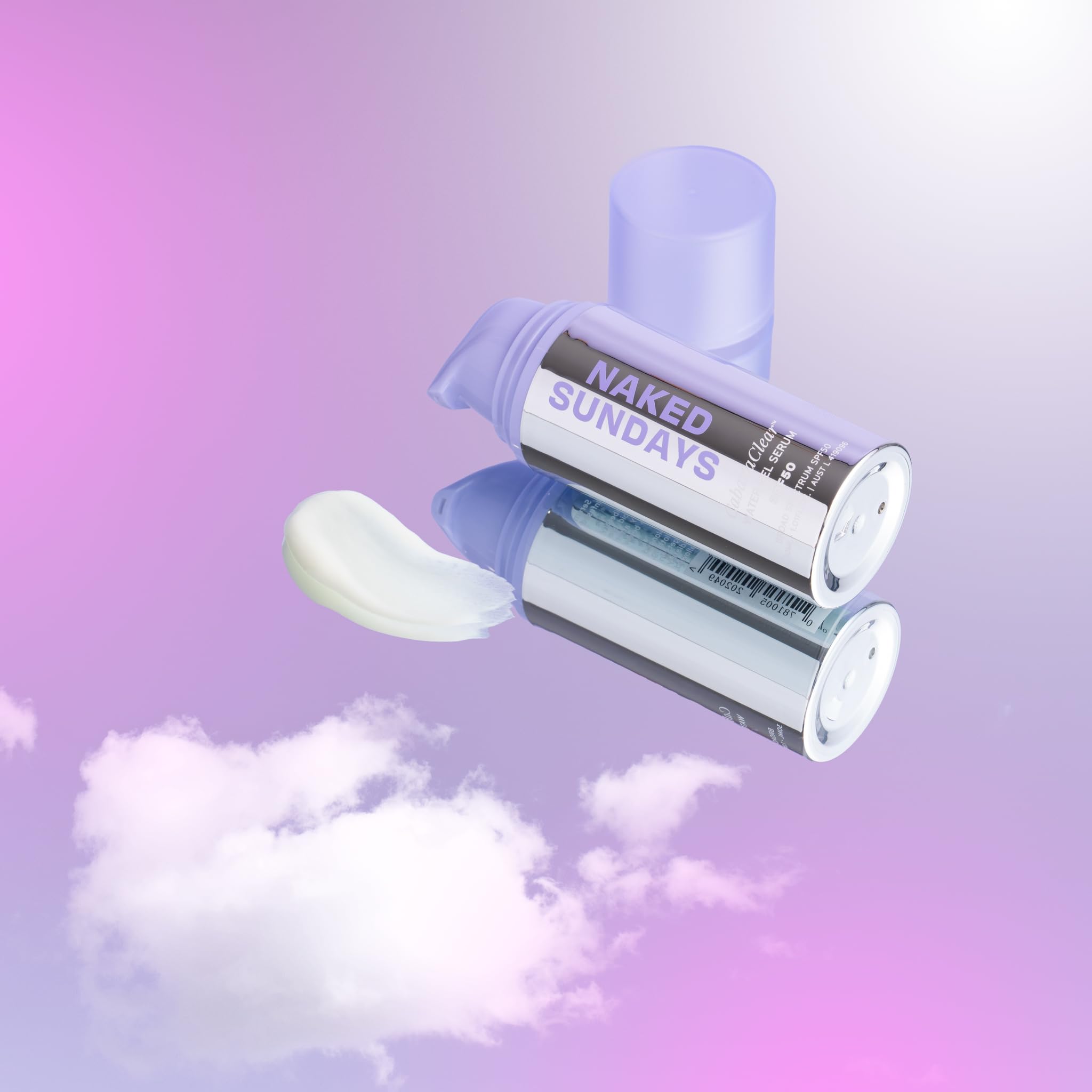 Naked Sundays suero bajo maquillaje sin pilling ni textura visible