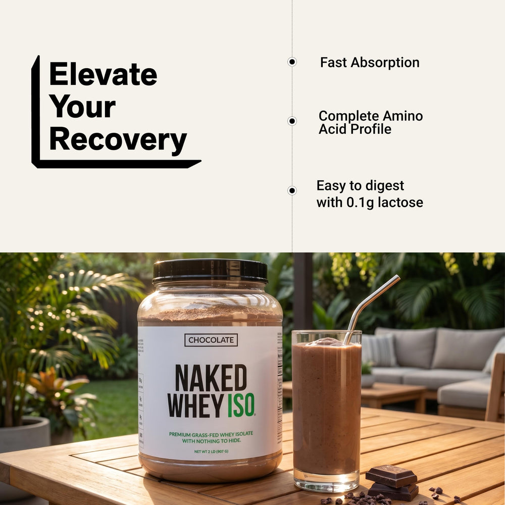 NAKED smoothie con frutas y proteína, opción nutritiva y versátil