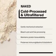 NAKED Whey batido listo para beber con apariencia cremosa