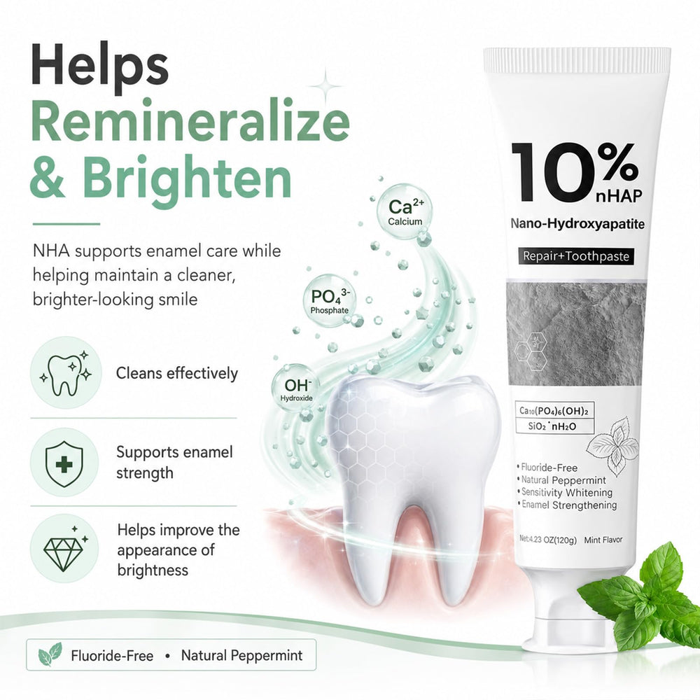 Generic nano-hydroxyapatite lista de ingredientes naturales para confianza del consumidor