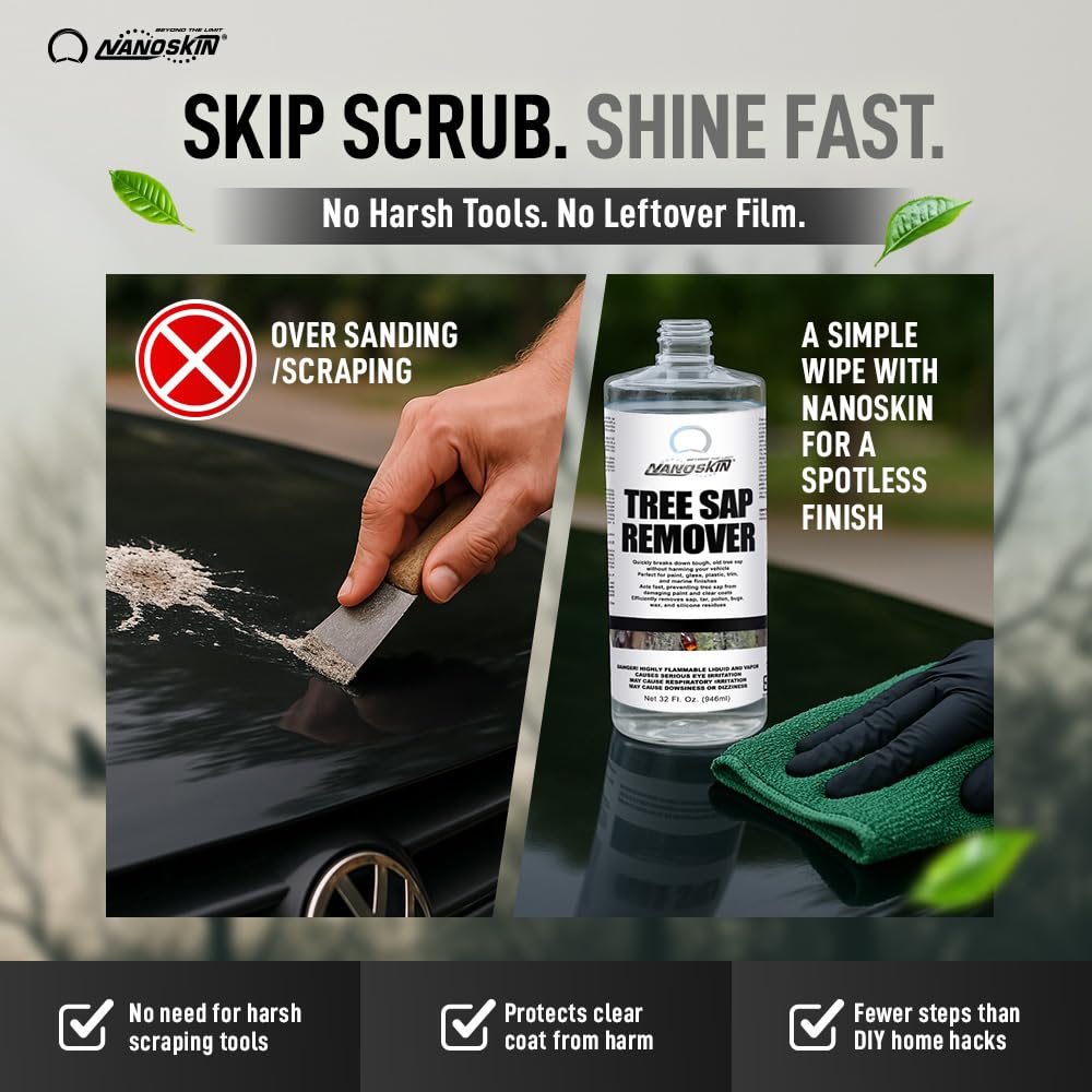 Nanoskin producto usado en sesión de detallado mejorando aspecto exterior