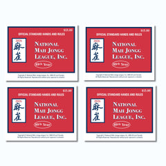 National Mah Jongg League carta frontal 2026 con manos oficiales para rápida consulta