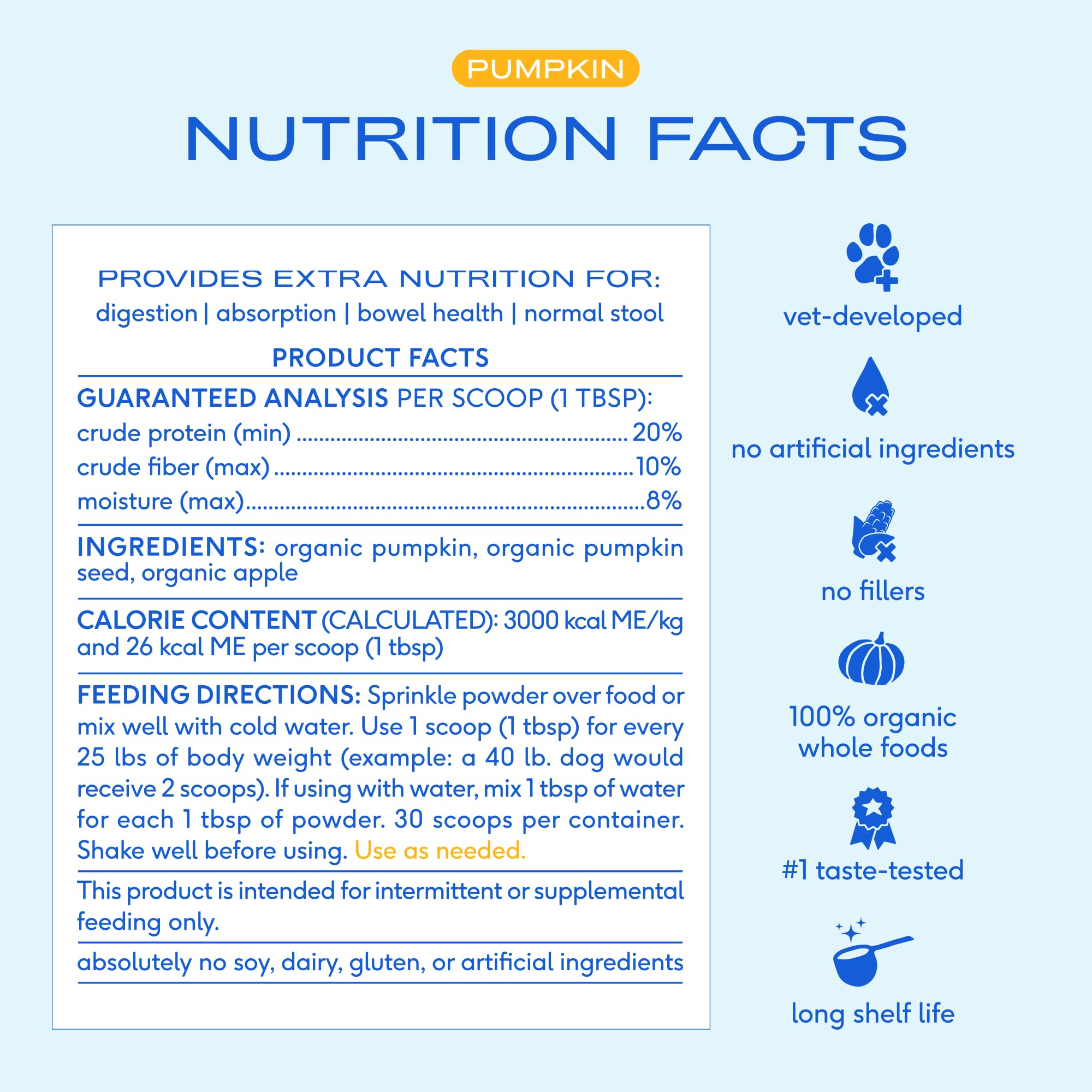 Native Pet etiqueta con lista de ingredientes orgánicos y transparencia nutricional