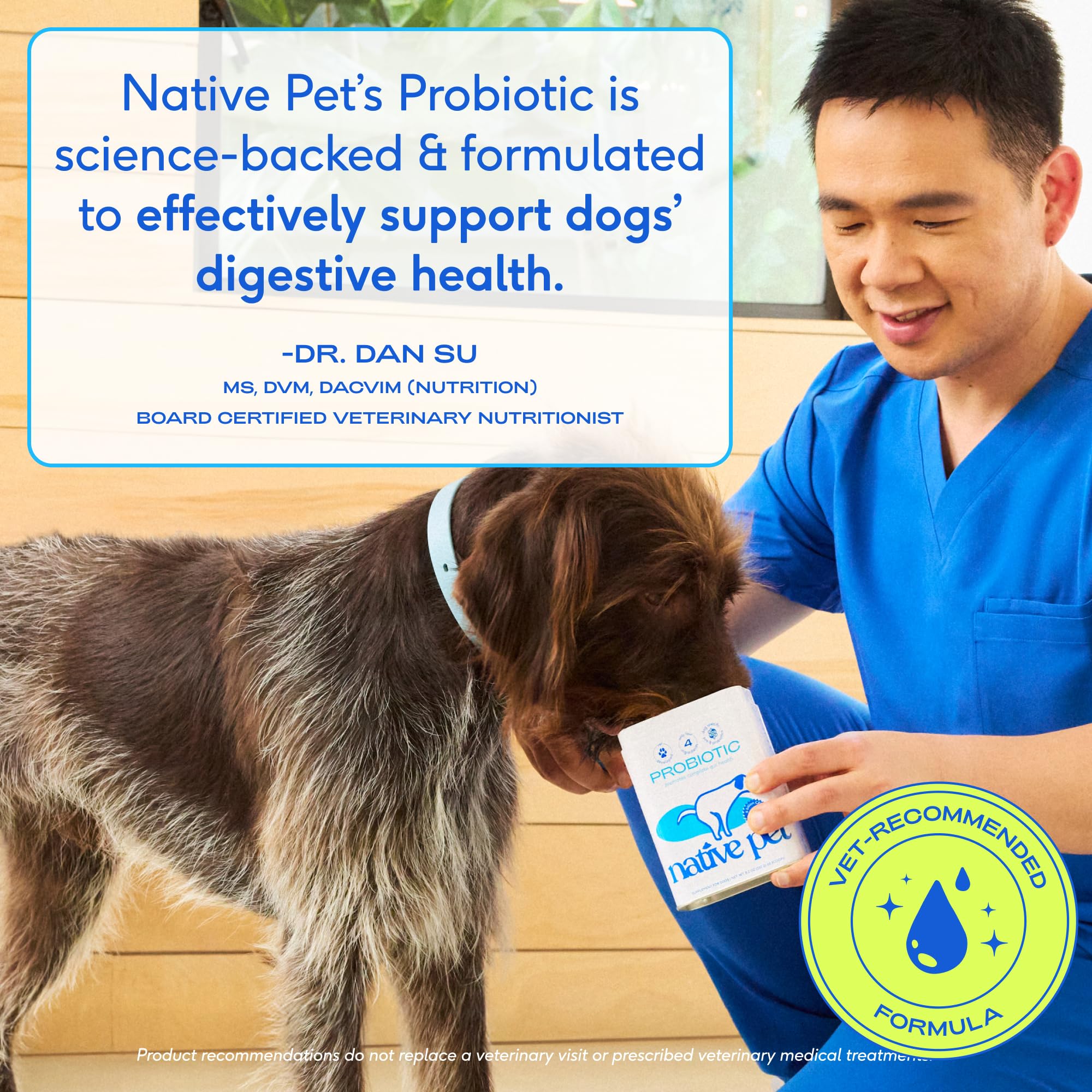 Native Pet etiqueta con ingredientes para transparencia y seguridad