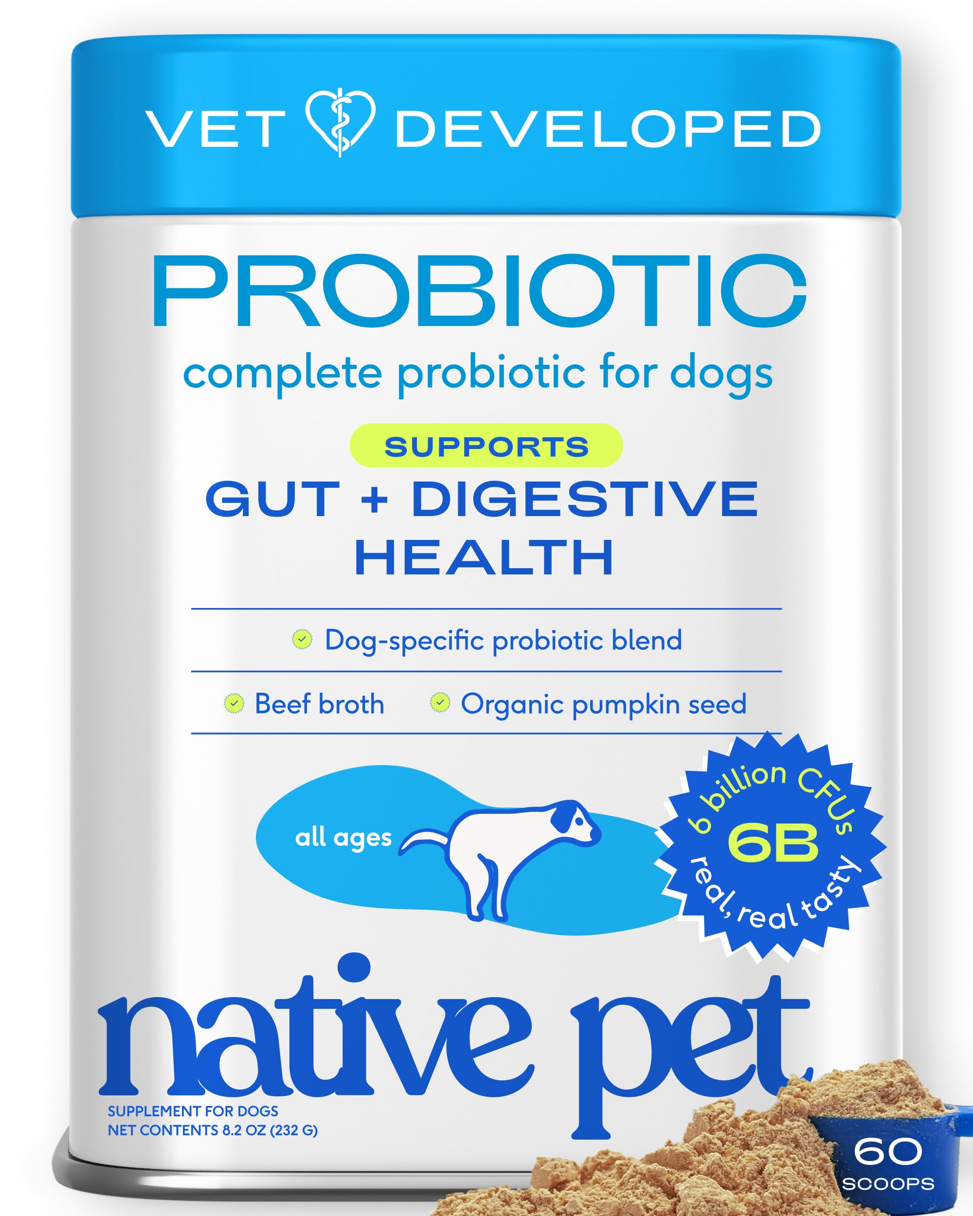 Native Pet envase frontal mostrando información clara y confianza