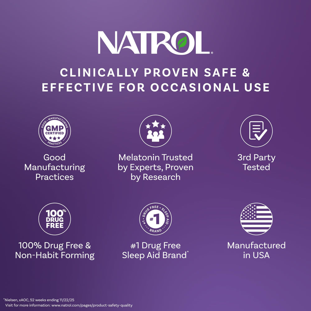 Natrol escena nocturna relajada con luz tenue, apoyo al descanso