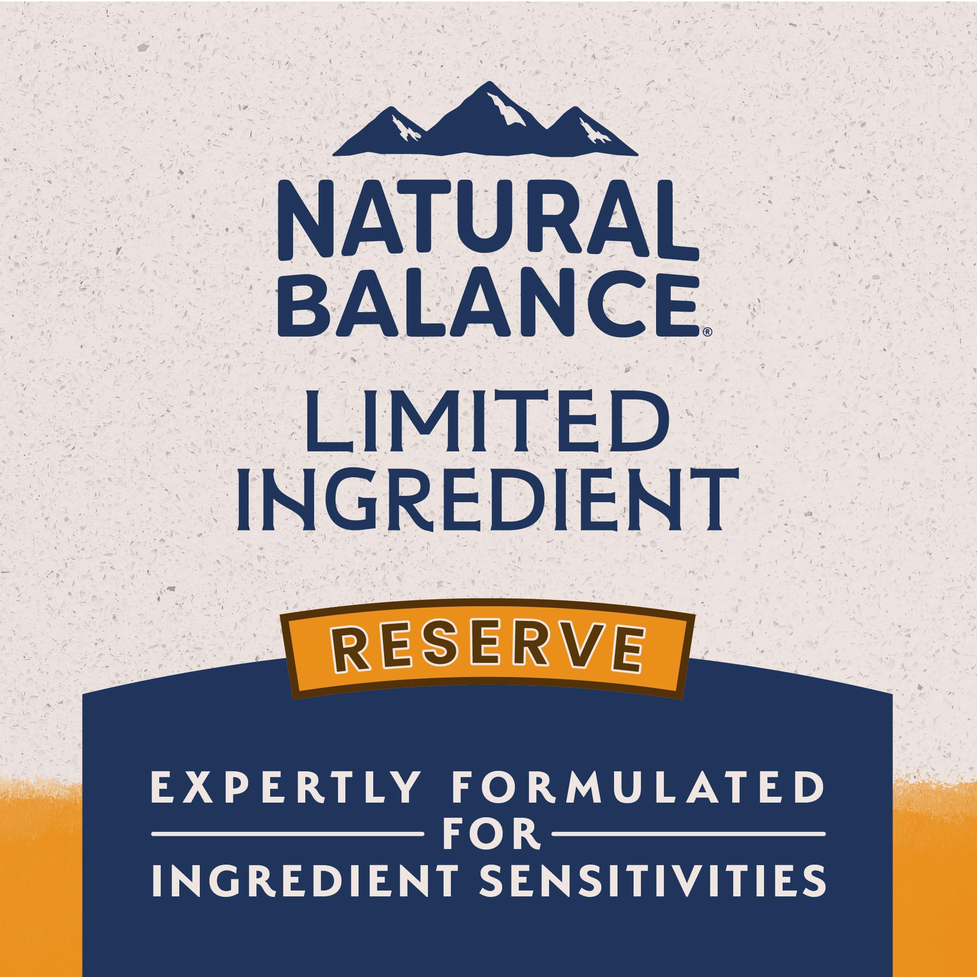 Natural Balance etiqueta nutricional enfocada en vitaminas y minerales equilibrados