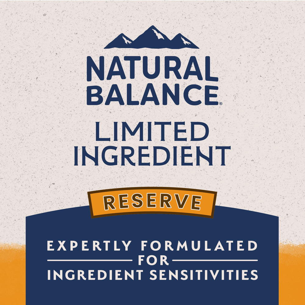 Natural Balance etiqueta nutricional enfocada en vitaminas y minerales equilibrados