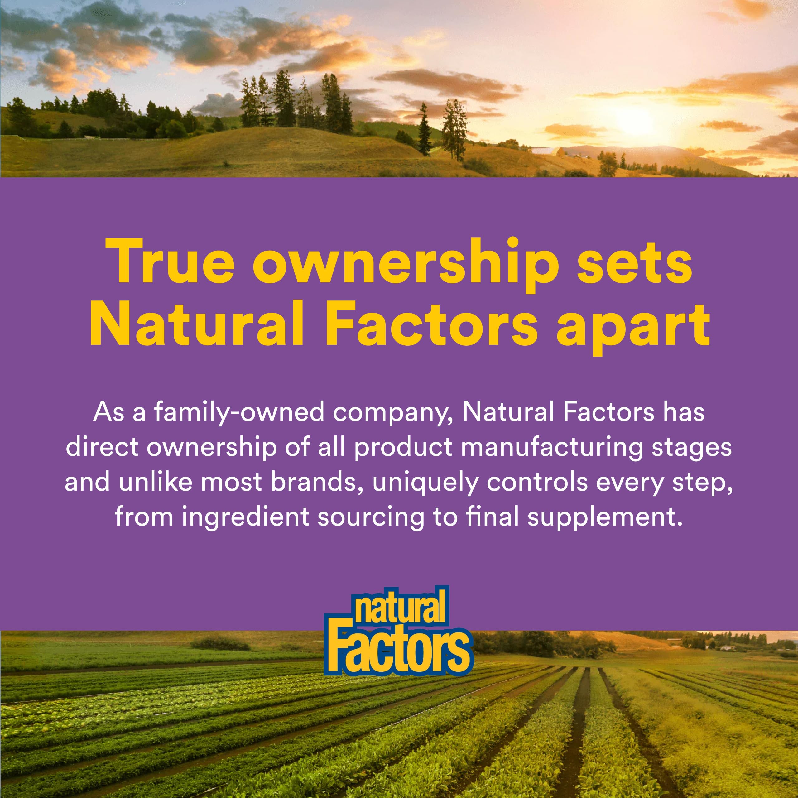 Natural Factors prácticas agrícolas regenerativas en finca propia, sostenibilidad