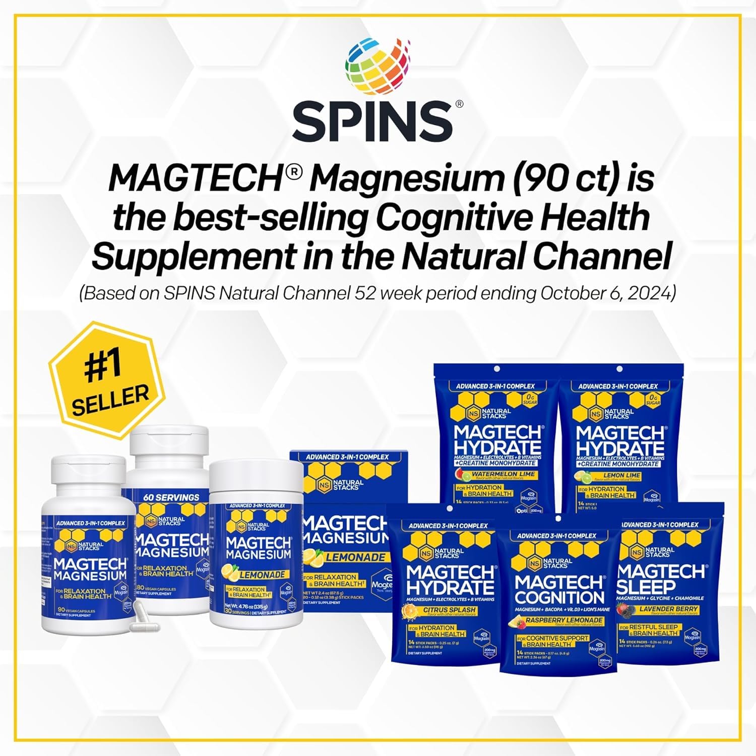 NATURAL STACKS MagTech caja abierta con todo el contenido, lista para uso