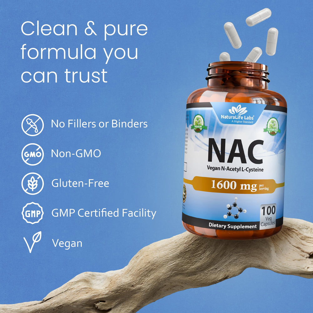 Naturalife Labs cápsula en mano para comparar tamaño y facilitar la toma