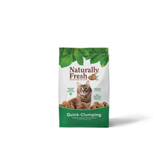 Naturally Fresh frente del empaque mostrando etiqueta sostenible y volumen