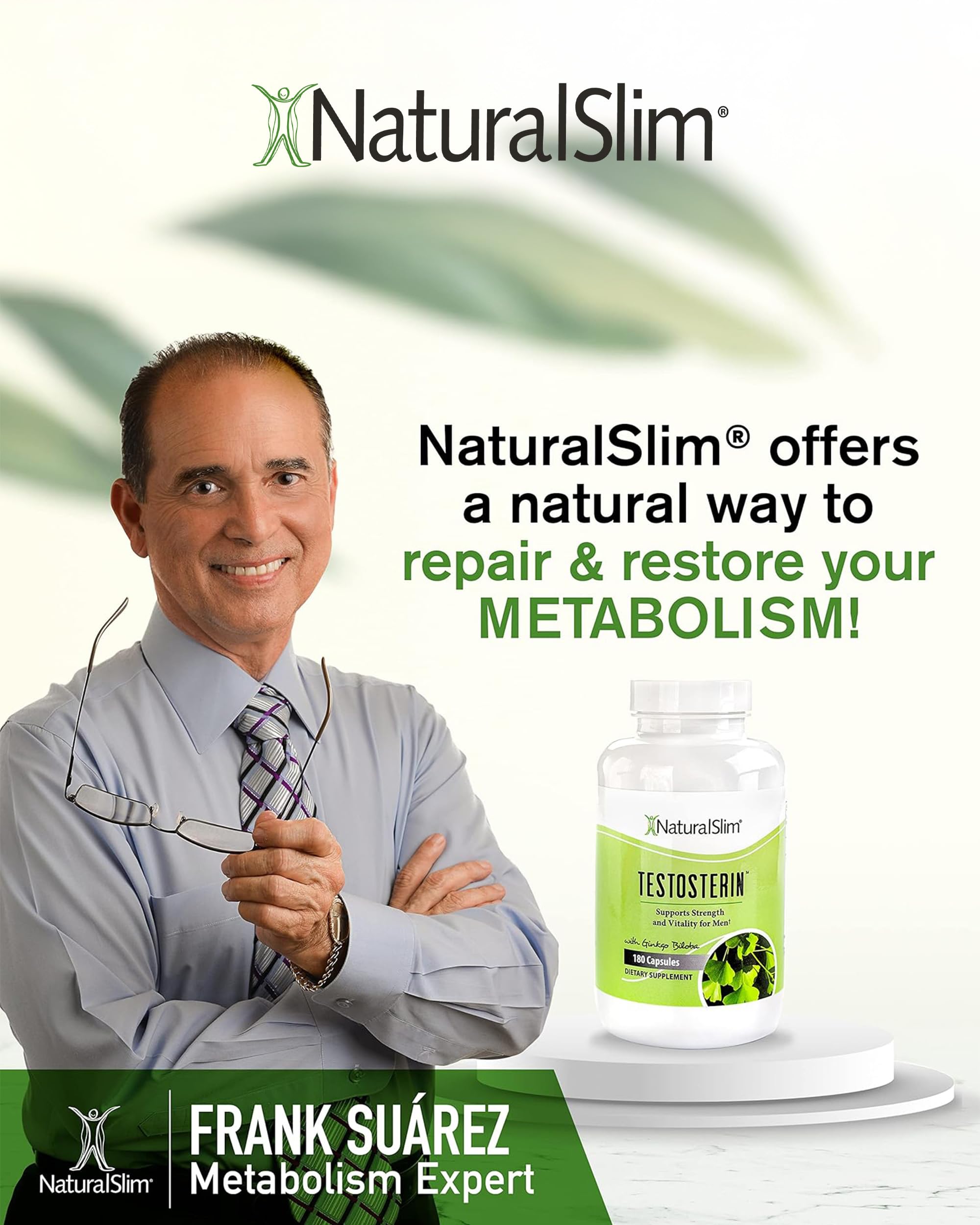 NaturalSlim lifestyle photo of a man after workout illustrating recovery and focus
