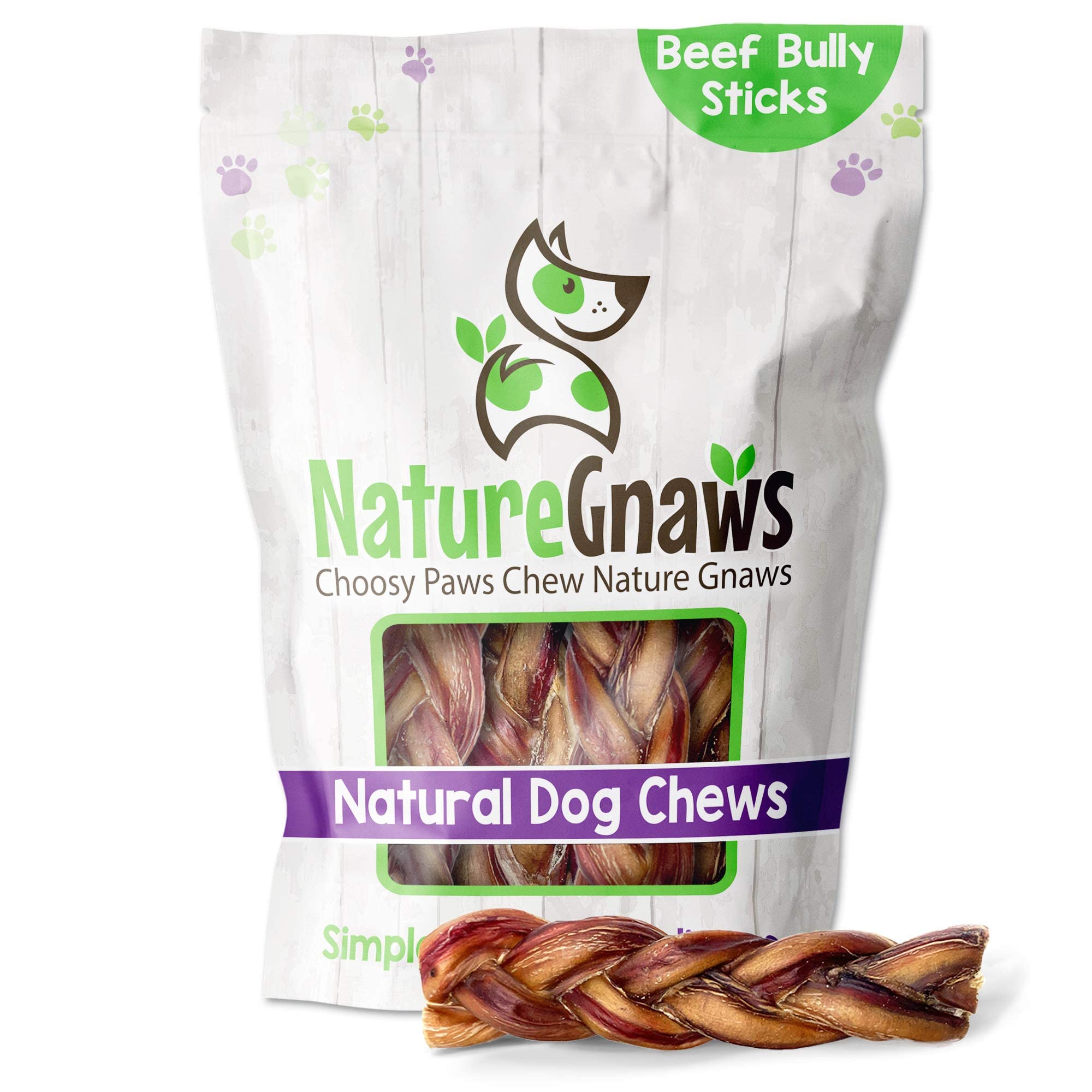 Nature Gnaws perro masticando feliz reduce estrés y mantiene ocupado