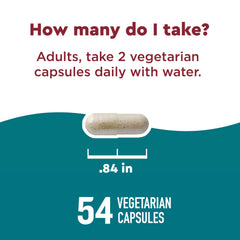 Nature Made persona tomando cápsulas con agua señalando uso diario y conveniencia