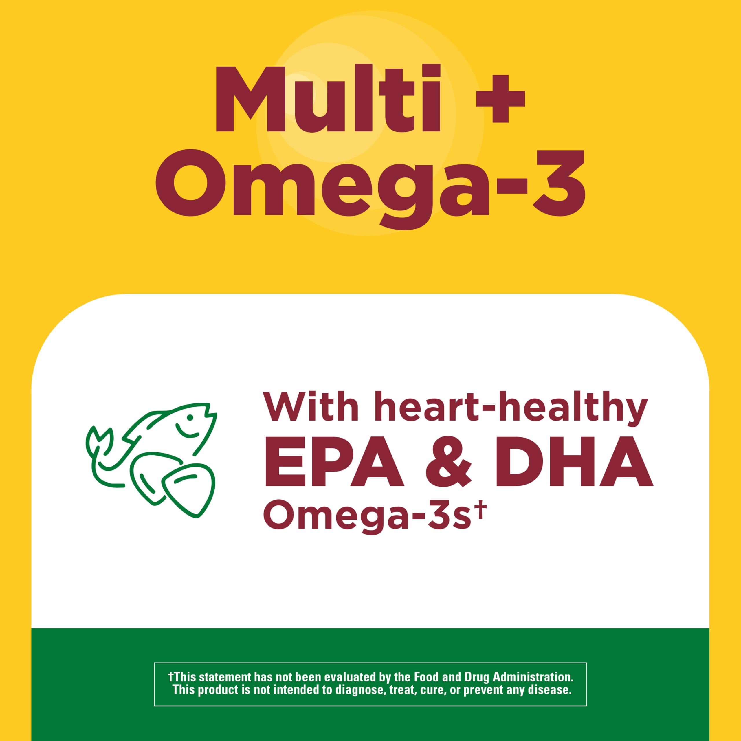 Nature Made etiqueta de ingredientes que destaca vitaminas y omega-3 verificados USP