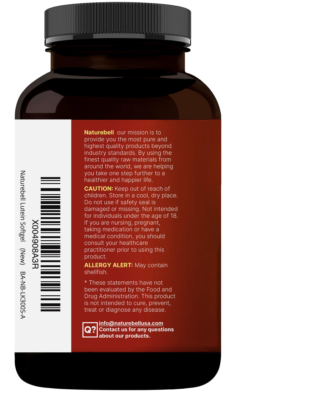 NatureBell frascos apilados listos para almacenamiento seguro
