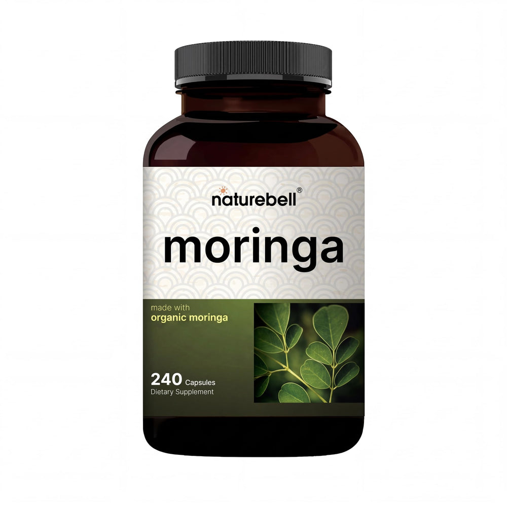 NatureBell front packaging showing bottle and label benefits