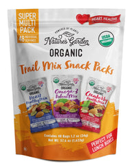 Nature's Garden frente del empaque mostrando pack de 48 sobres, práctico para ahorrar