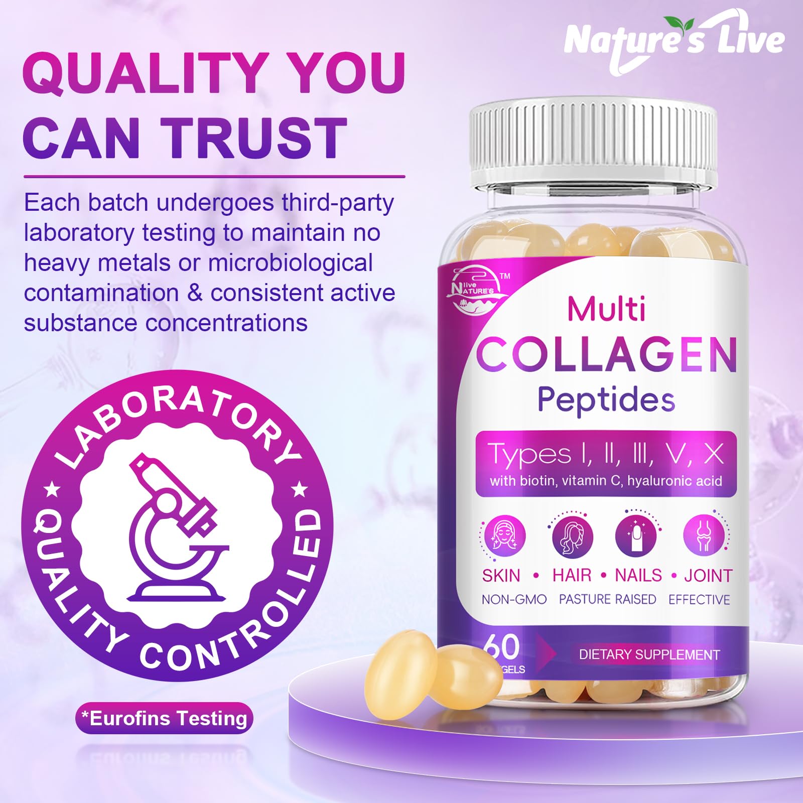 Nature's live producto integrado en rutina matutina para uso diario sencillo
