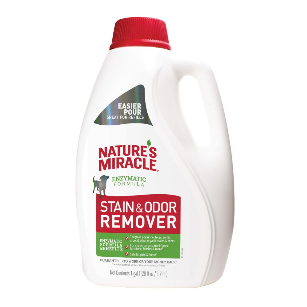 Nature's Miracle gallon front label showing product and benefits