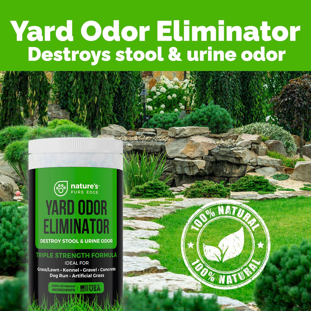 Nature's Pure Edge patio limpio con mascotas mostrando frescura prolongada