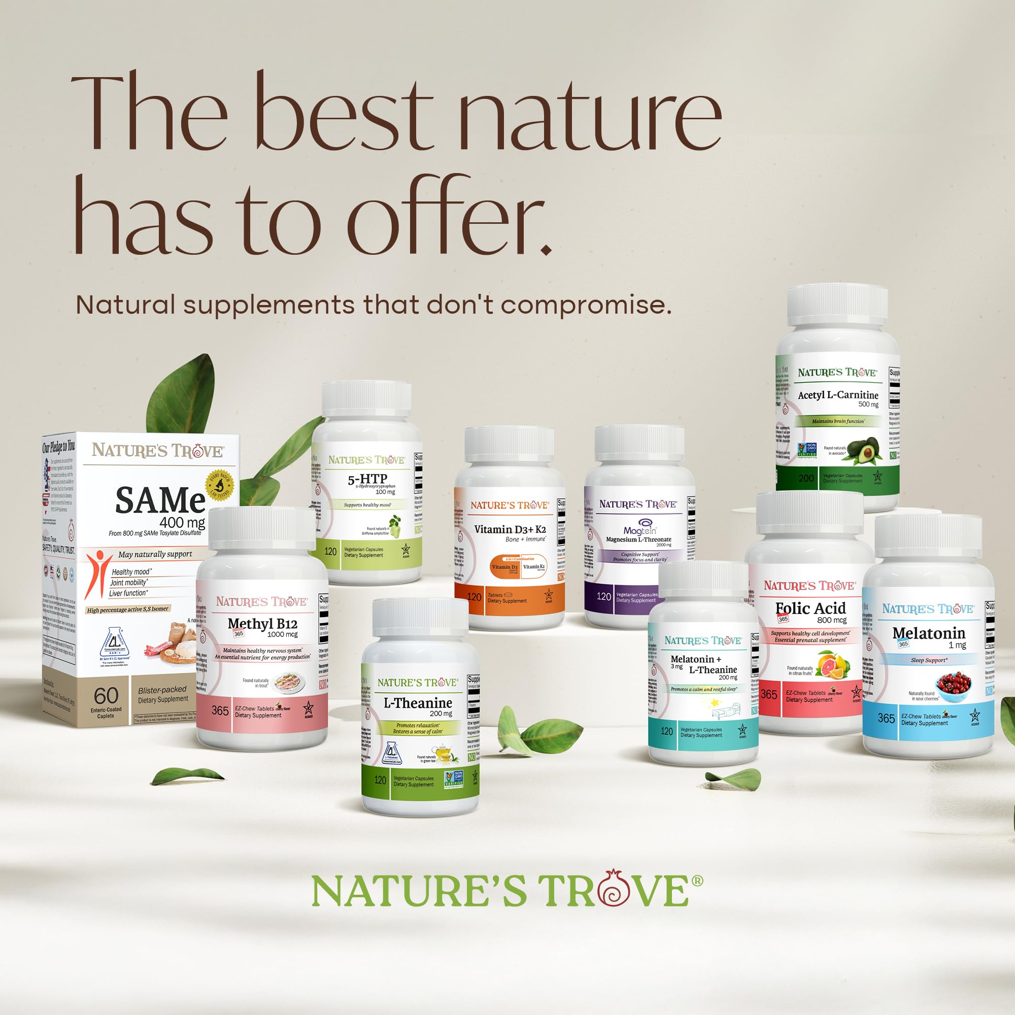 Nature's Trove ambiente de bienestar muestra consumo responsable diario